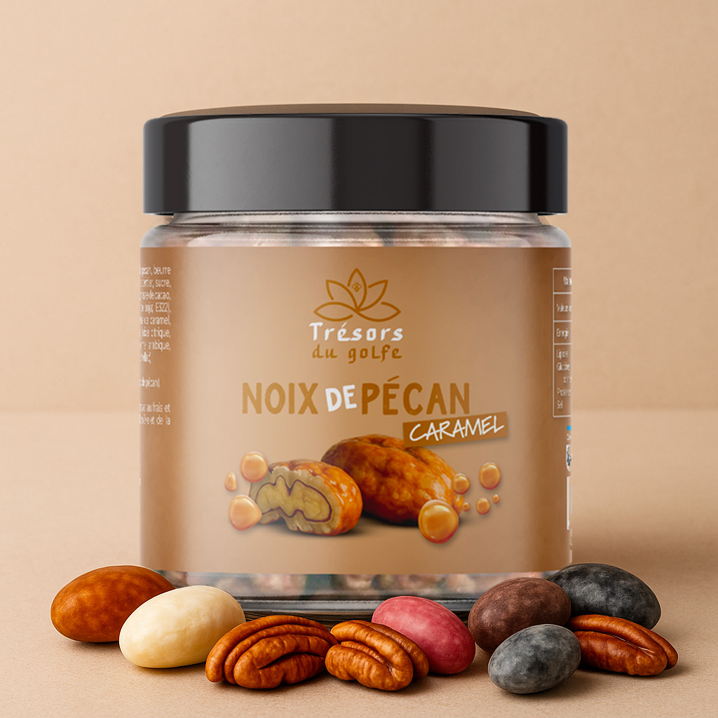 Noix de Pécan Enrobées de Dubaï